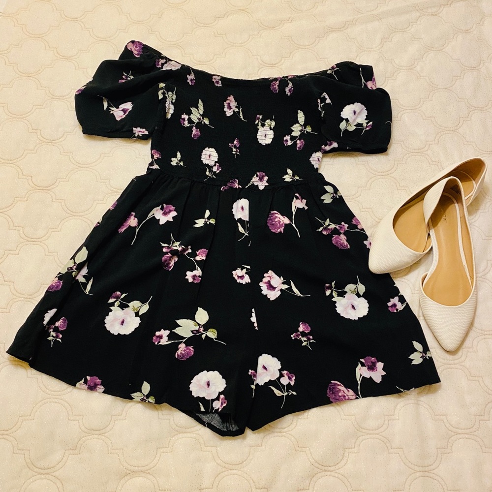 Off-the-Shoulder Romper